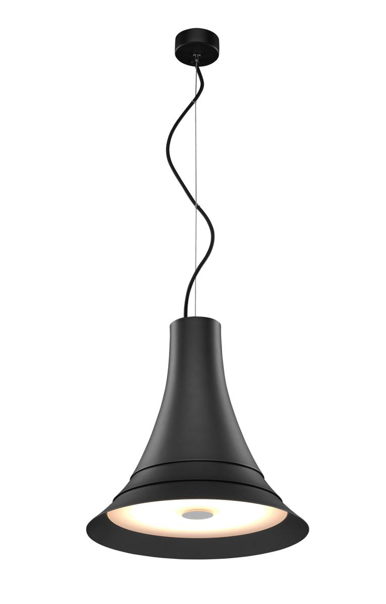 BATO 35 hanglamp zwart 1xLED 2700K
