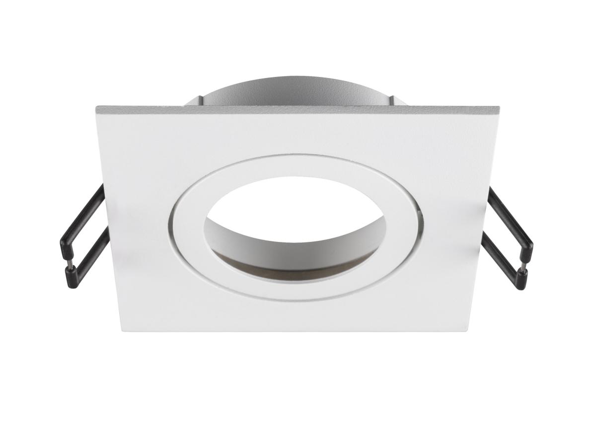 NEW TRIA 68 inbouwring vierkant wit