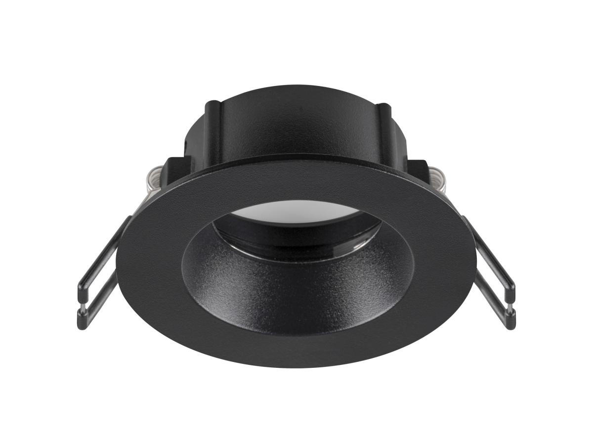 NEW TRIA 68 inbouwring rond IP65 zwart