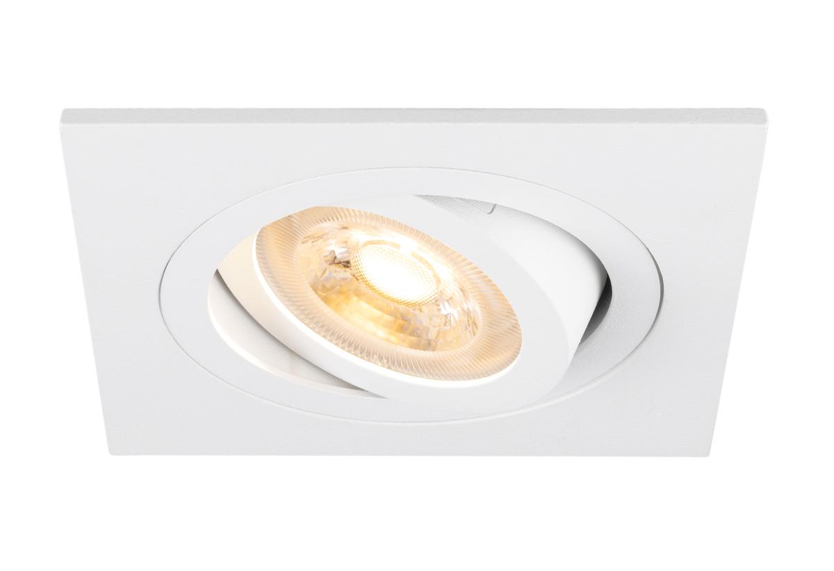 NEW TRIA 75 DL vierkant wit 1xGU10