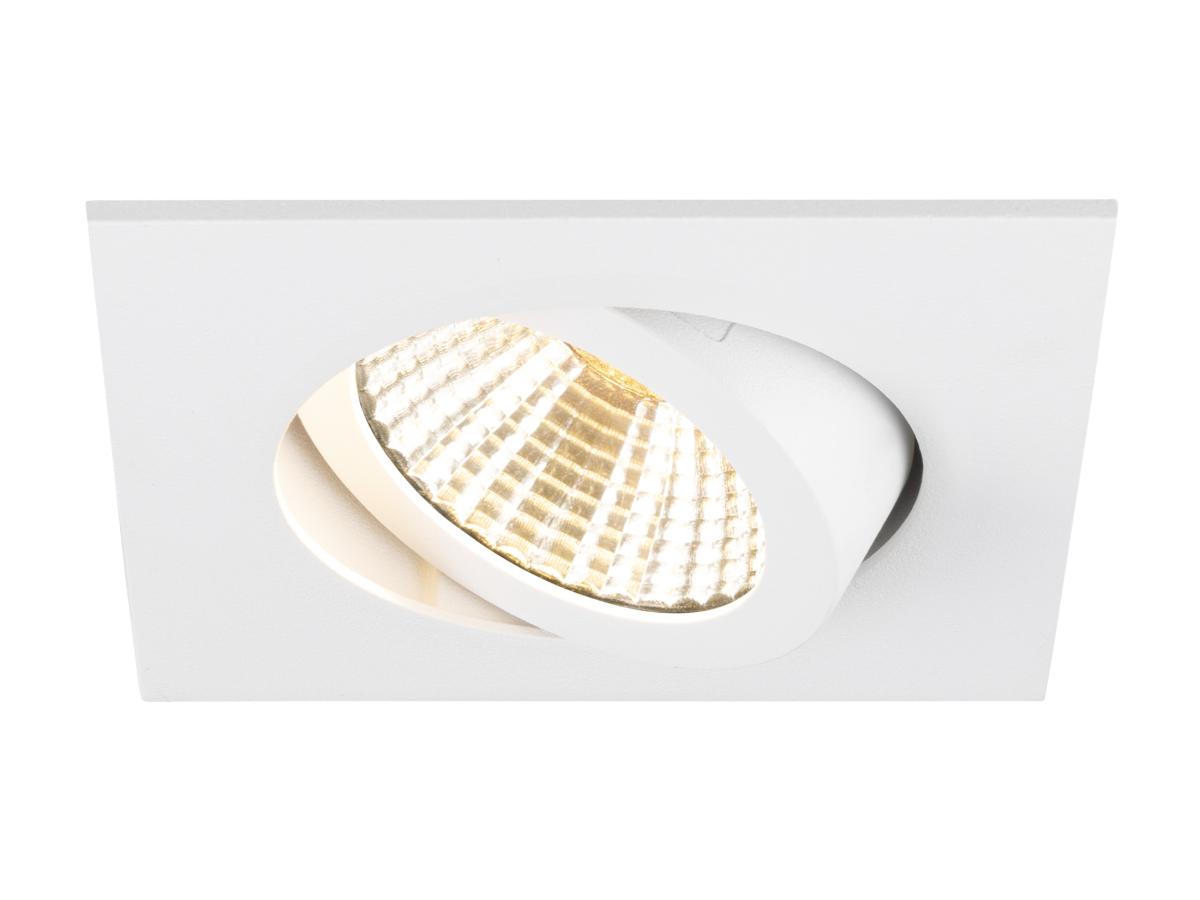 NEW TRIA 68 DL vierkant wit 1xLED 3000K 38°