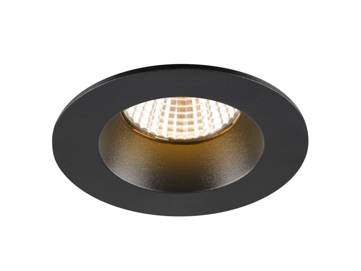 NEW TRIA 68 DL rond zwrt 1xLED 2700K 38° IP20/IP65