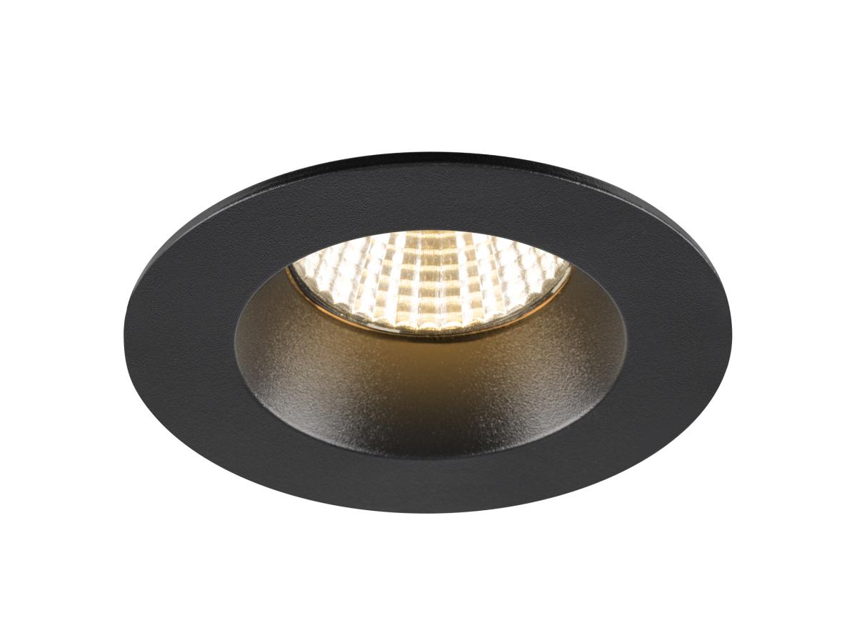 NEW TRIA 68 DL rond zwrt 1xLED 3000K 38° IP20/IP65
