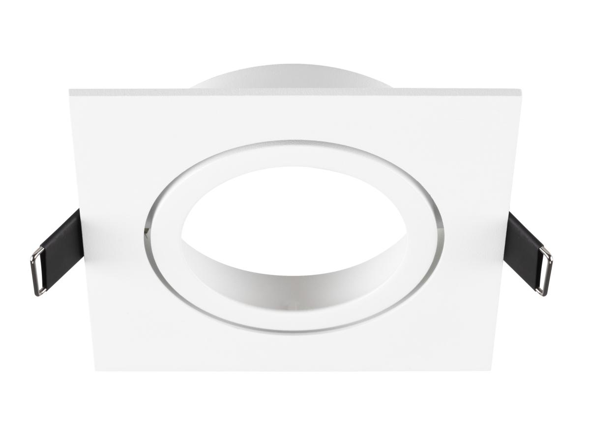 NEW TRIA 95 inbouwring vierkant wit