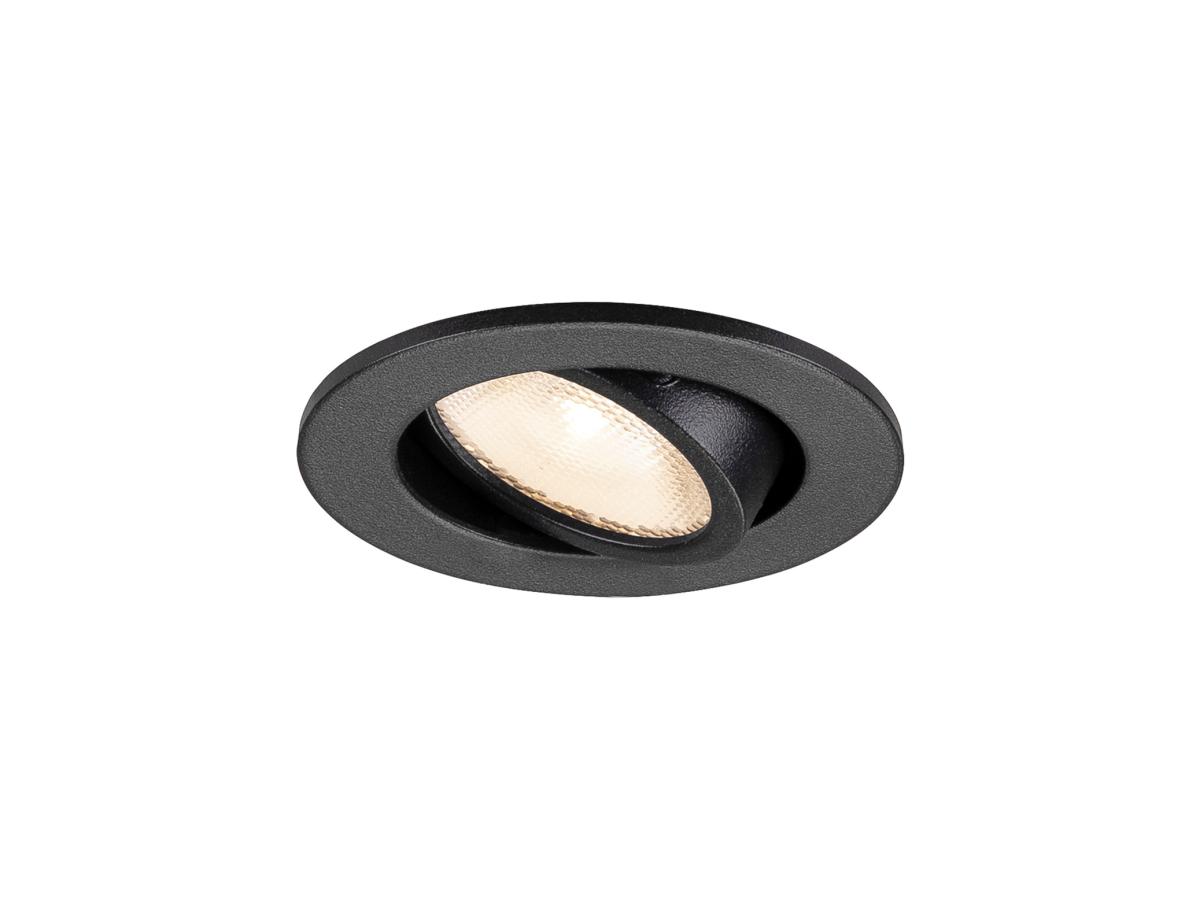 NEW TRIA® 45 DL rond 2700K 24° zwart