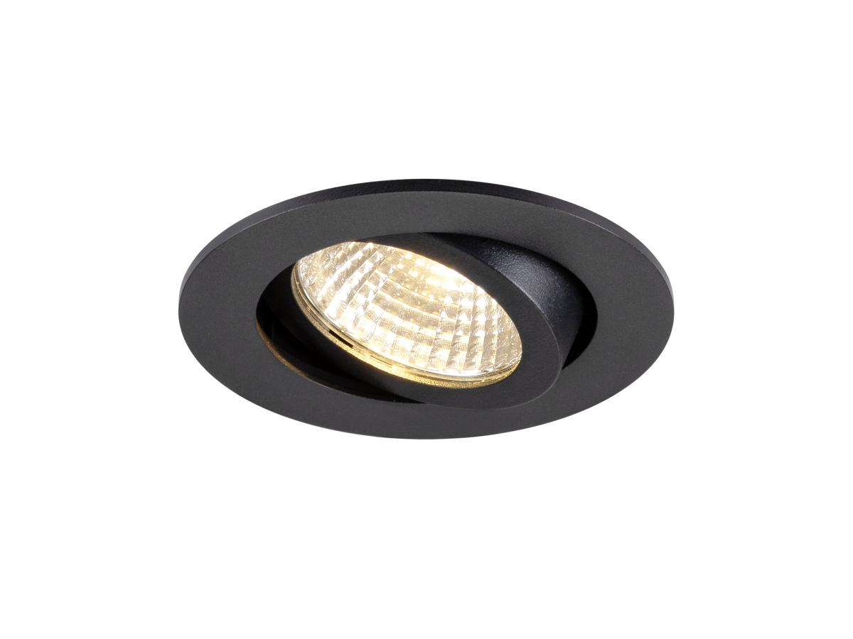 NEW TRIA® 68 PHASE AIRTIGHT rond 3000K 7.5 W zwart