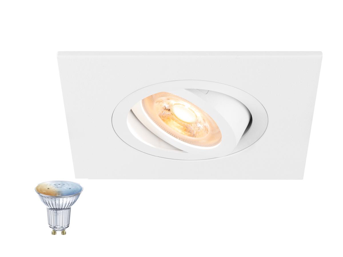 NEW TRIA® 75 XL SMART SET vierkant 1xGU10 TW