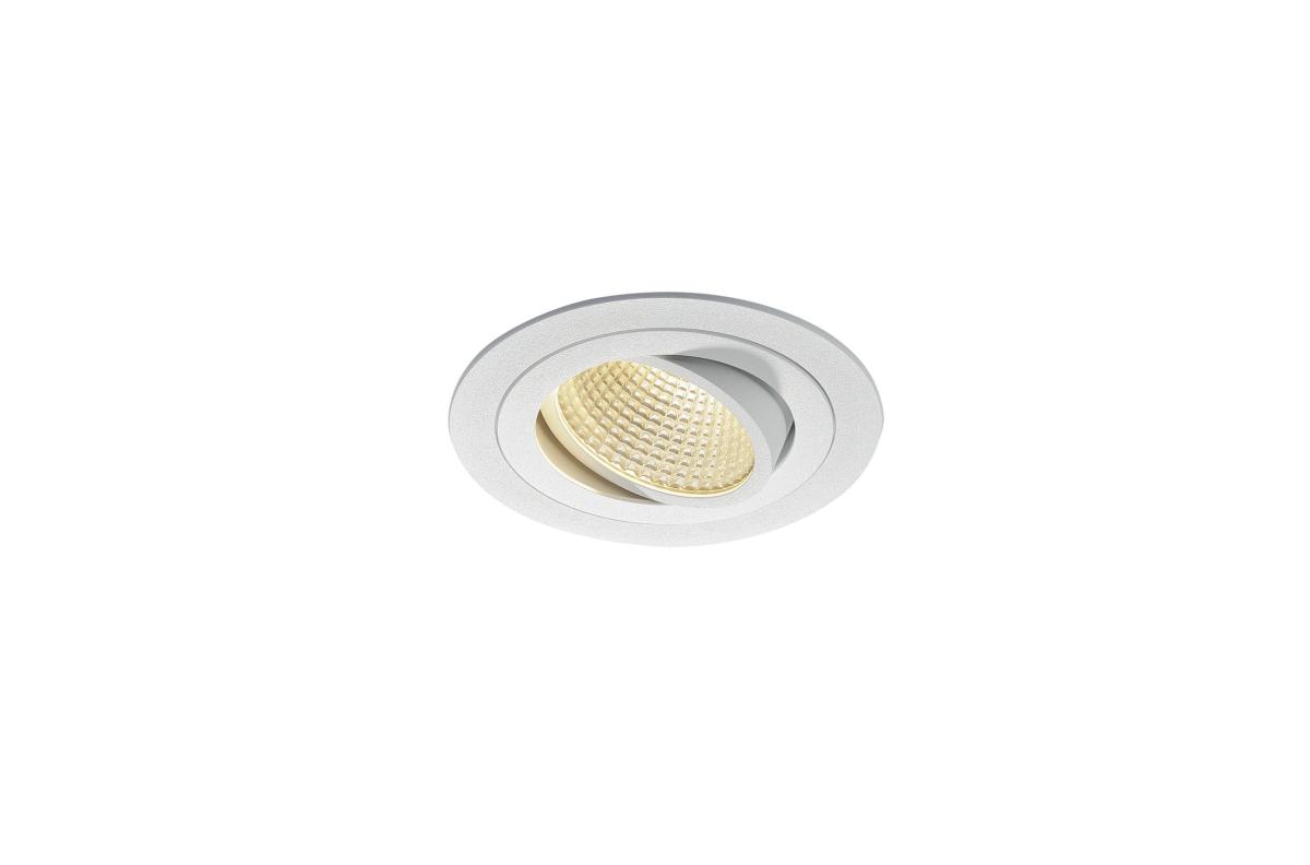 NEW TRIA LED DL ROUND SET, wit 1xLED 3000K 15W