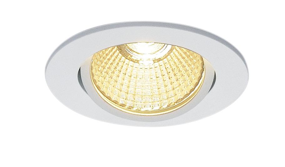 NEW TRIA 68 LED ROUND wit mat 1xLED 3000K