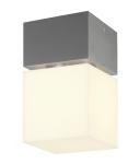 SQUARE CEILING alu geborsteld 1xE27
