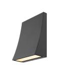 DELWA WIDE zwart 1xLED 3000K