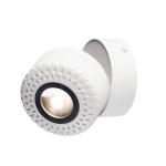 TOTHEE LED wit/zwart 1xLED 3000K 25°