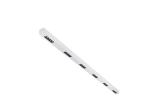 Q-LINE plafondlamp 2m BAP zilver 1xLED 4000K