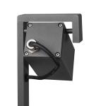 THEO BRACKET 50 staande lamp antraciet 1xGU10