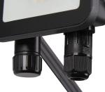 FLOODI S antraciet / transparant 1xLED 3000K
