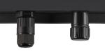FLOODI M antraciet / transparant 1xLED 3000K