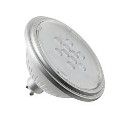 LED lichtbron QPAR111 GU10 7W 3000K 40° zilver img