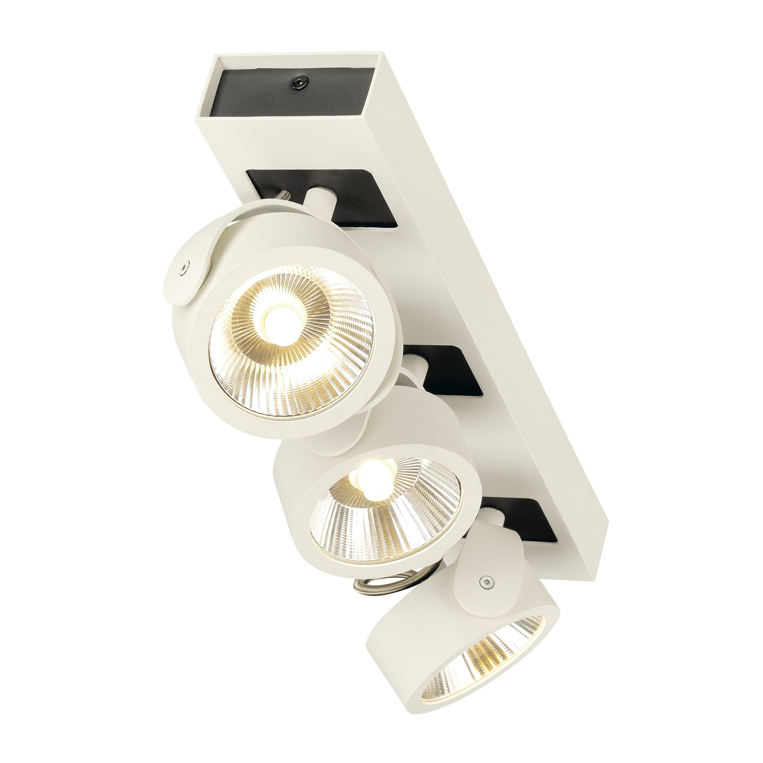 KALU LED 3 zwart/wit 3xLED 3000K 60° img