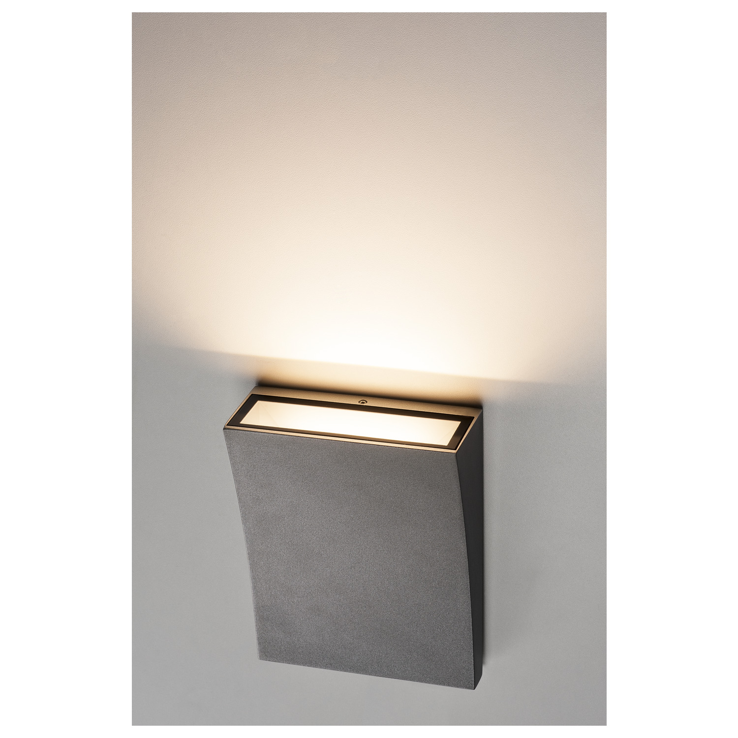 DELWA WIDE zwart 1xLED 3000K