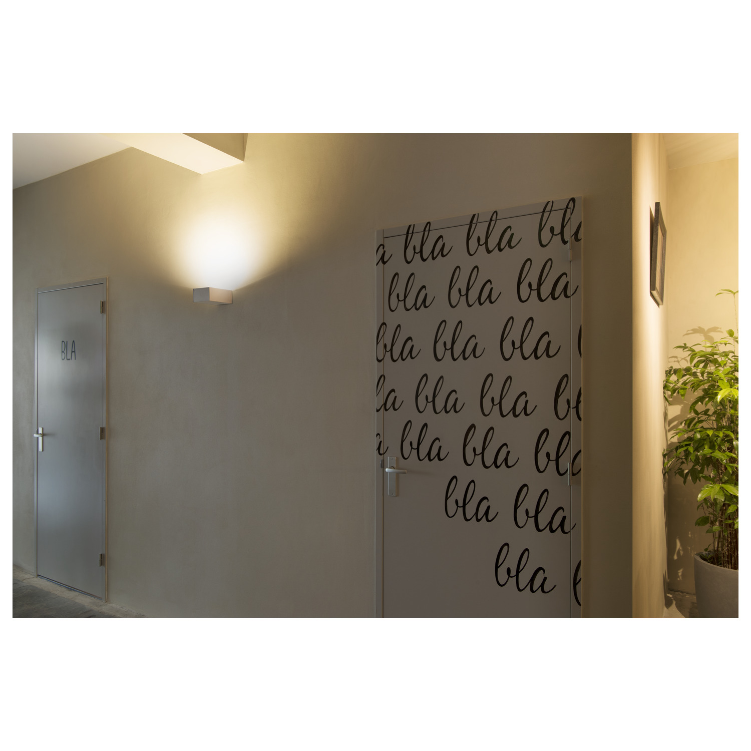 SHELL 15 WL, LED Indoor utanpåliggande väggarmatur, 3000 K, - SLV | Bellalite