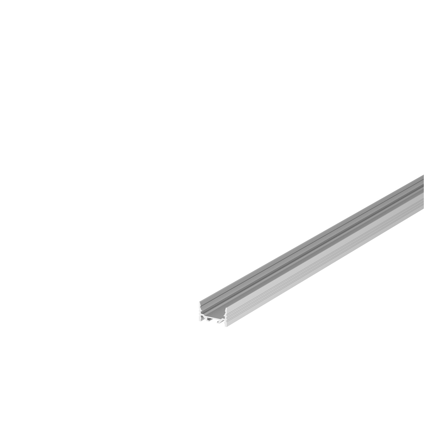 GRAZIA 20 LED Opbouw Profiel plat gerib 3m alu img
