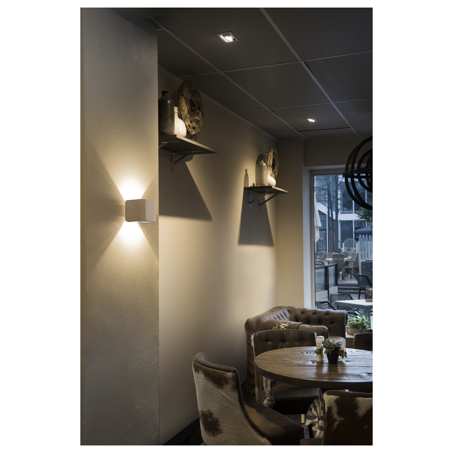 MANA LED 96 wit 1xLED 2000K-3000K Dim to Warm