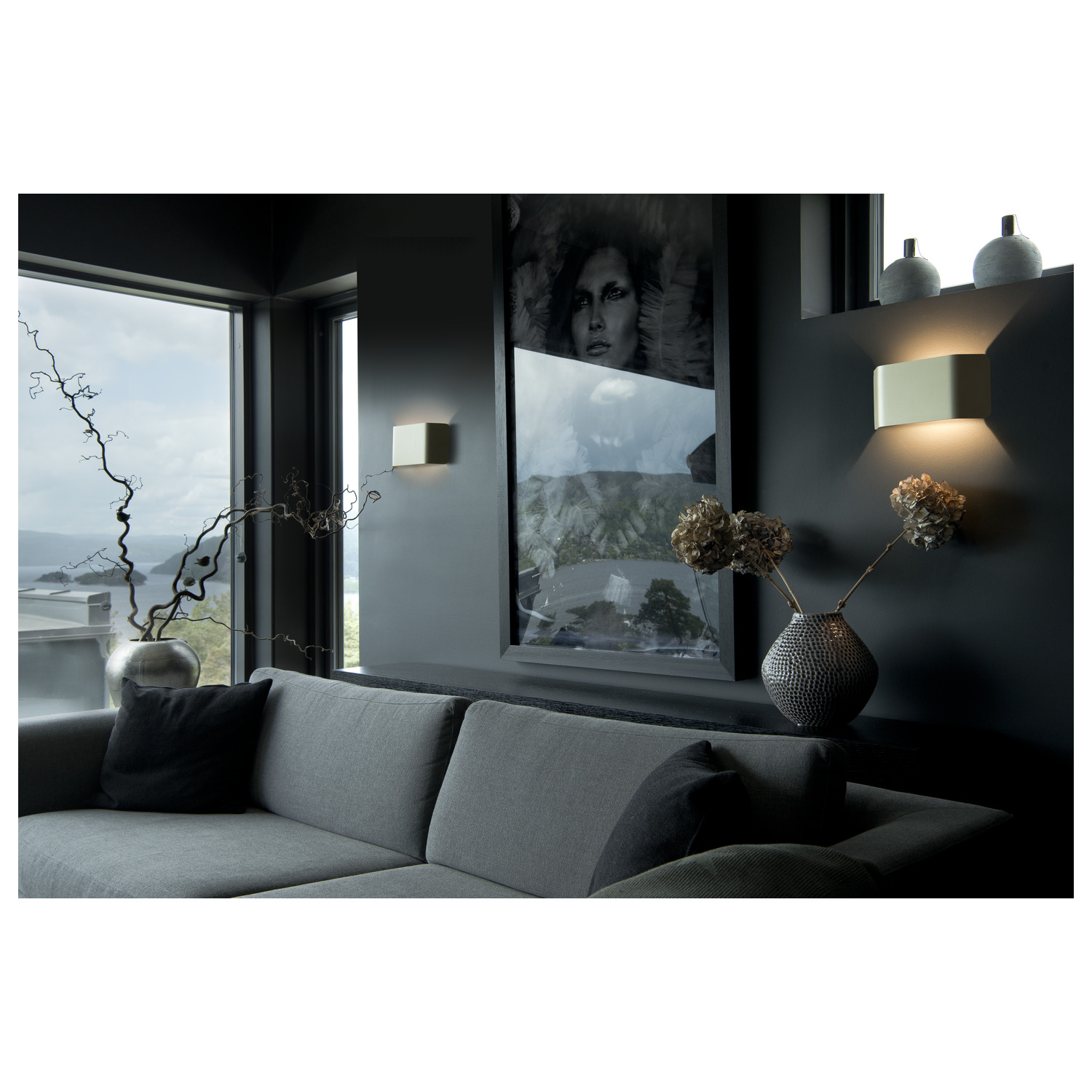 MANA LED 200 wit 1xLED 2000K-3000K Dim to Warm