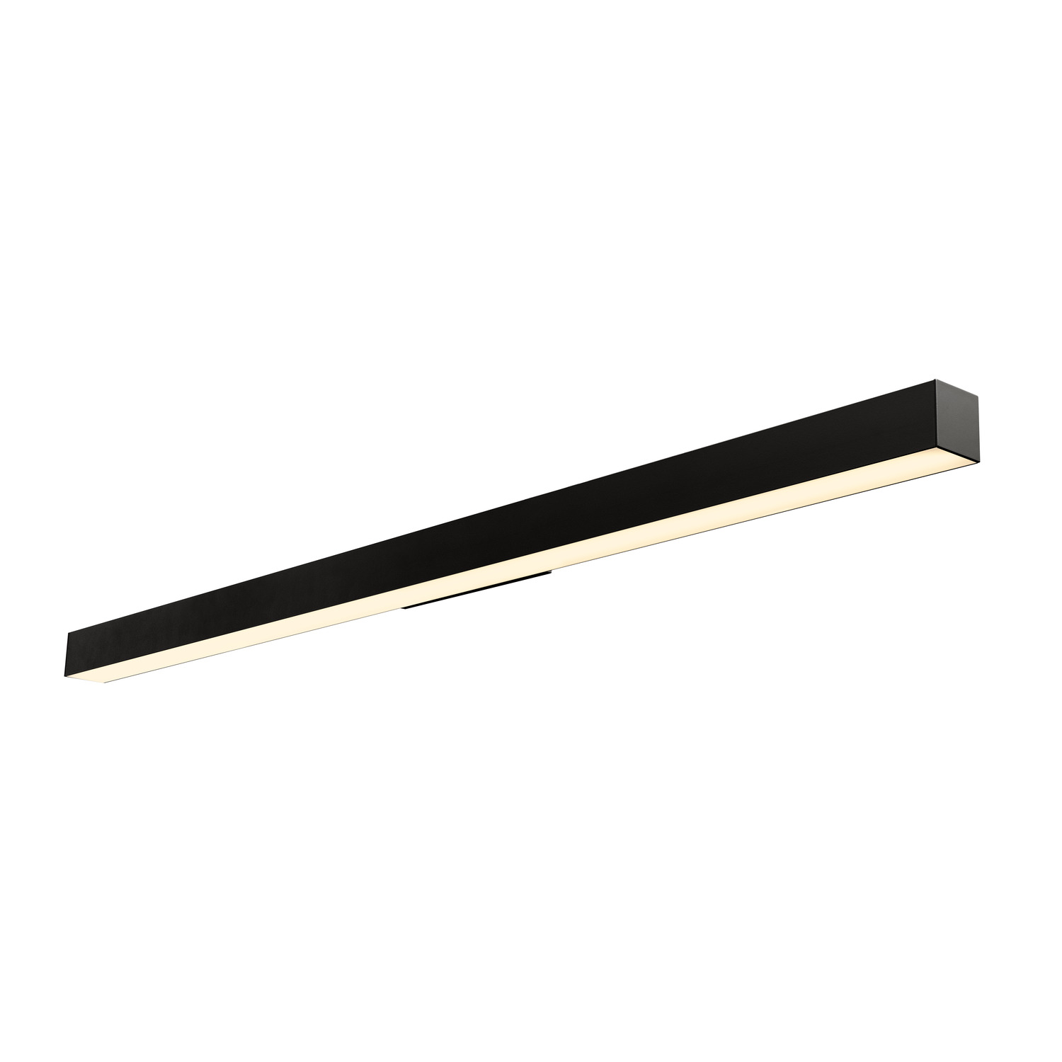 Q-LINE vägglampa, LED, 3000 K, svart - SLV | Bellalite