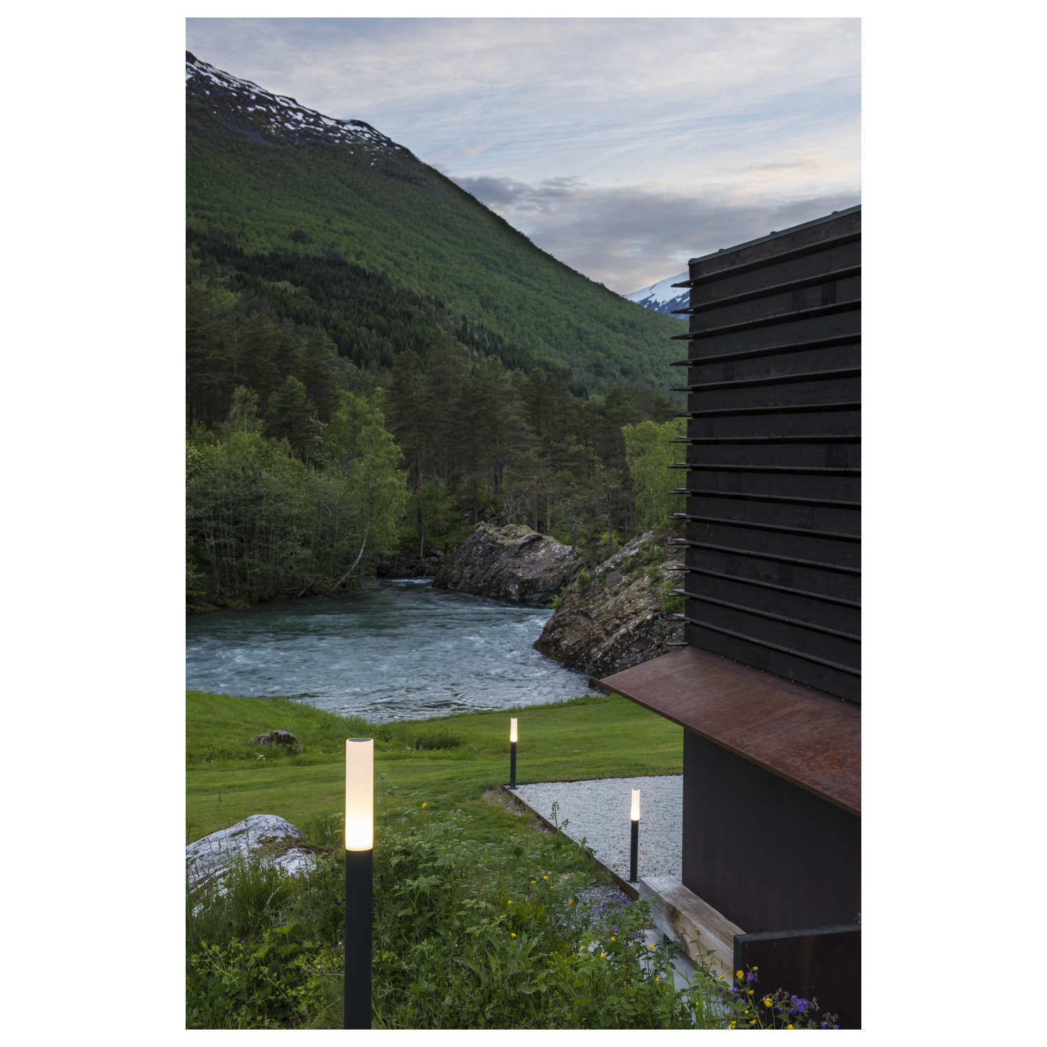 APONI 120 LED antraciet 1xLED 3000K