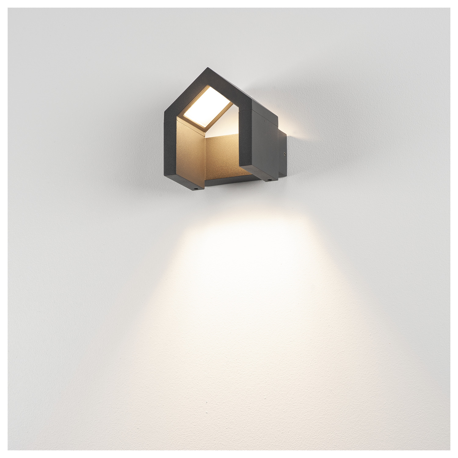 RASCALI wandlamp antraciet 1xLED 3000K