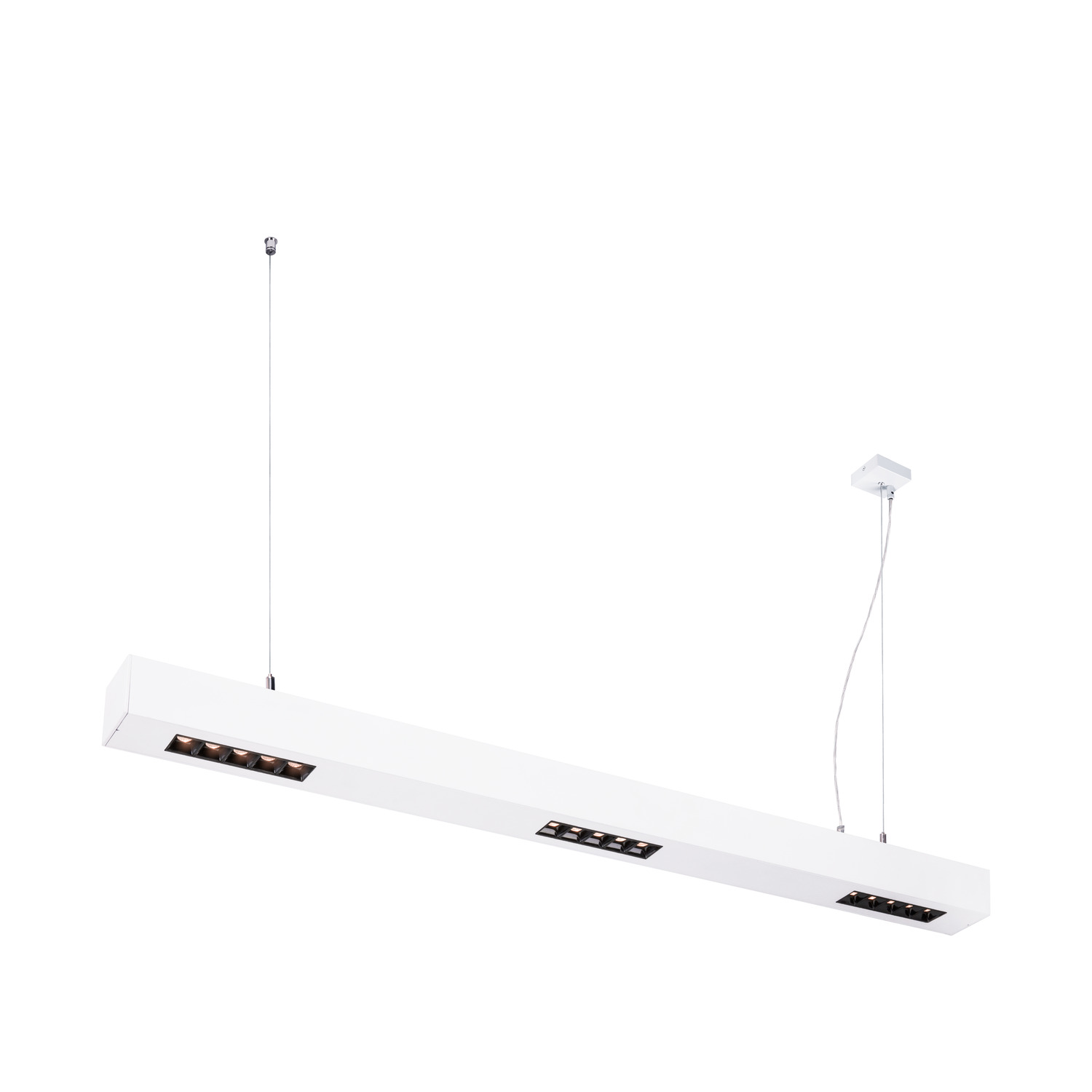 Q-LINE pendellamp 1m BAP wit 1xLED 3000K