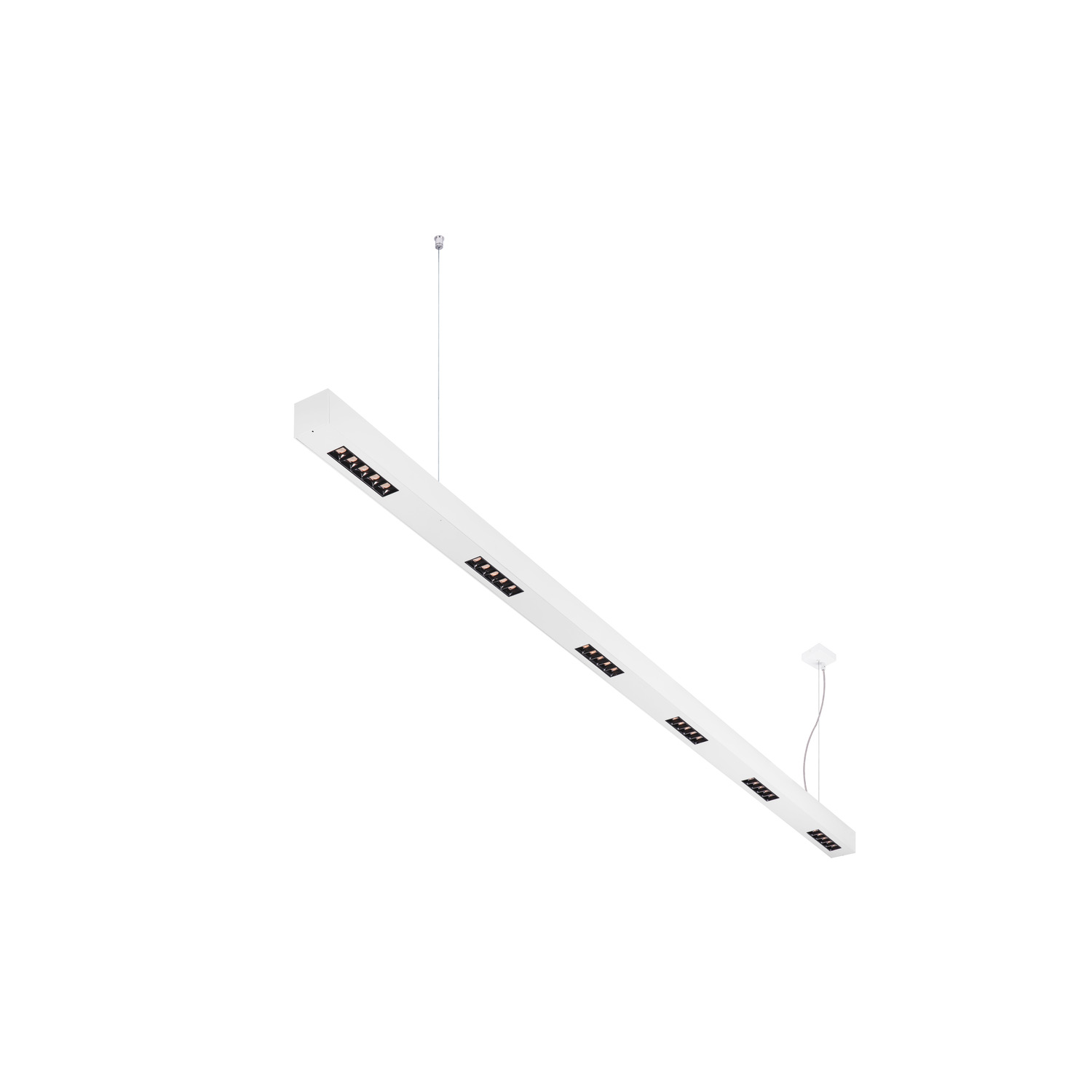 Q-LINE PD LED Indoor pendelarmatur, 2 m, lämplig för bildskä - SLV | Bellalite