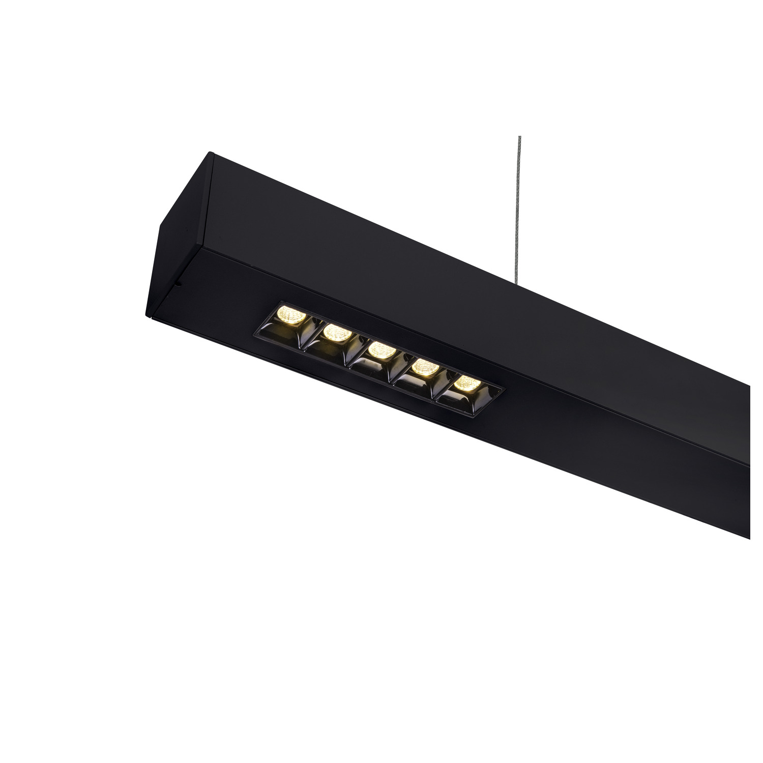Q-LINE PD LED Indoor pendelarmatur, 1 m, lämplig för bildskä - SLV | Bellalite
