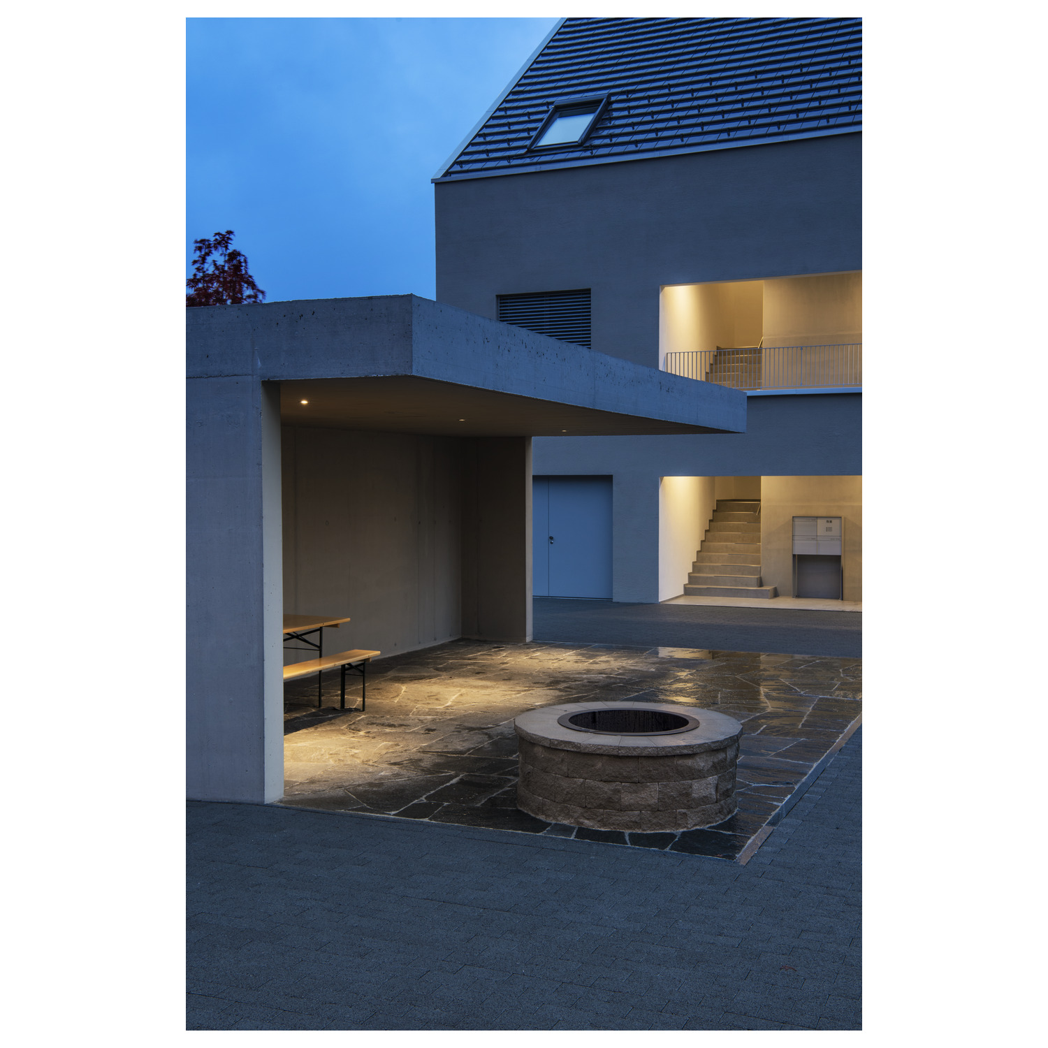 KAMUELA ECO LED zwart 1xLED 4000K dimbaar