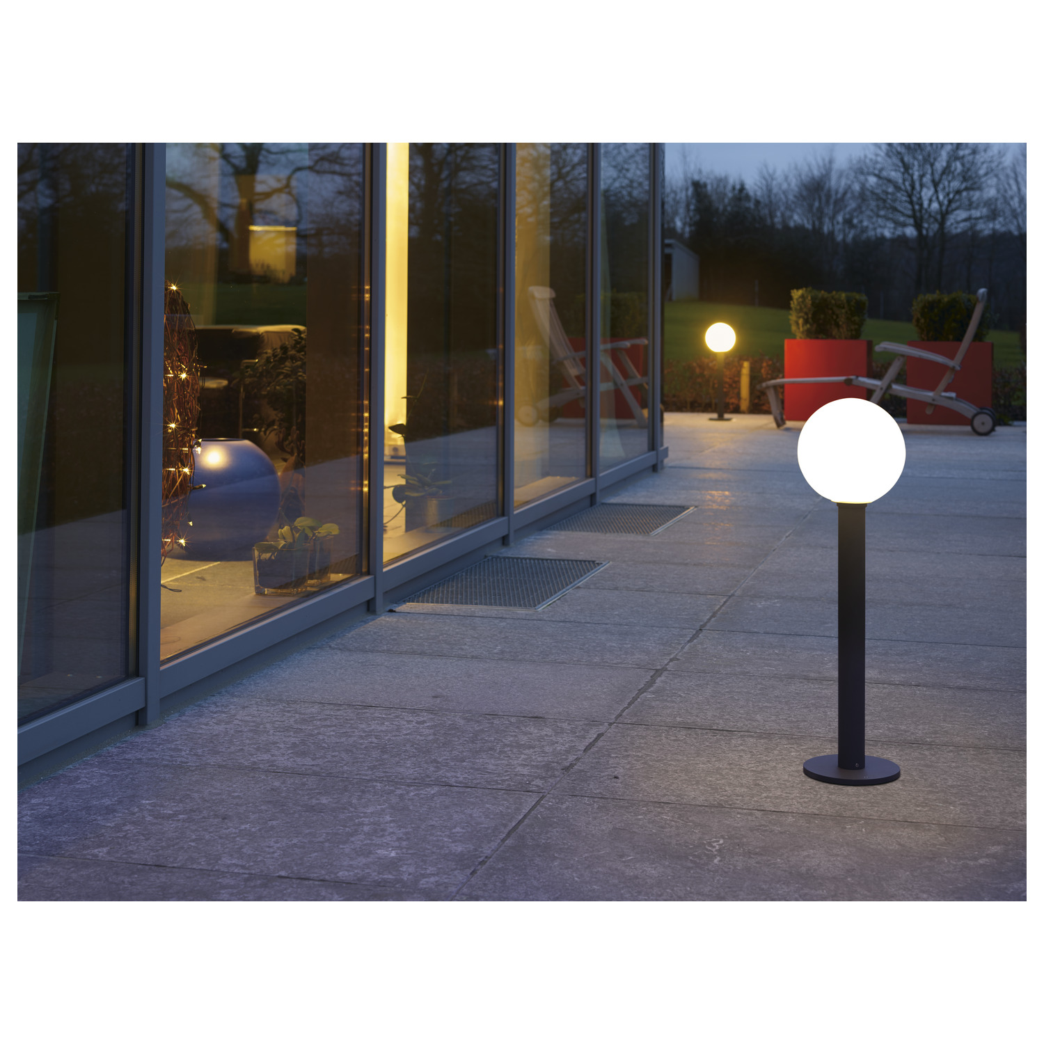GLOO PURE 70 Pole antraciet 1xE27