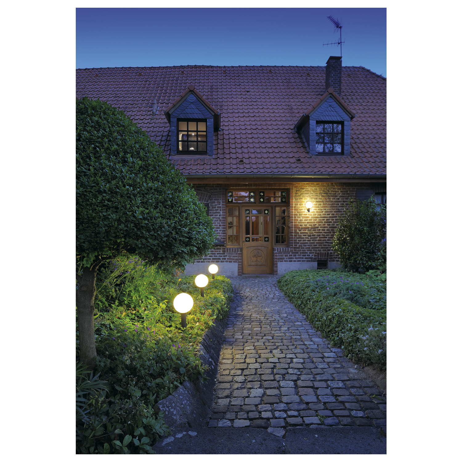 GLOO PURE 44 Pole antraciet 1xE27