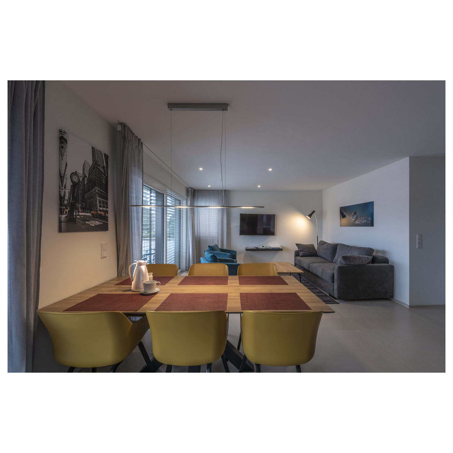 PHELIA staande lamp voet enkel, zwart
