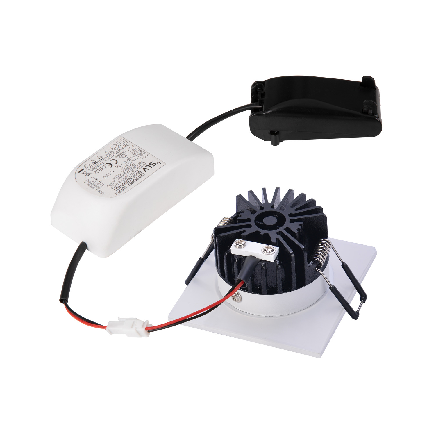 PATTA-I Square vit, IP65 1800-3000K, dimbar, CRI95 - SLV | Bellalite