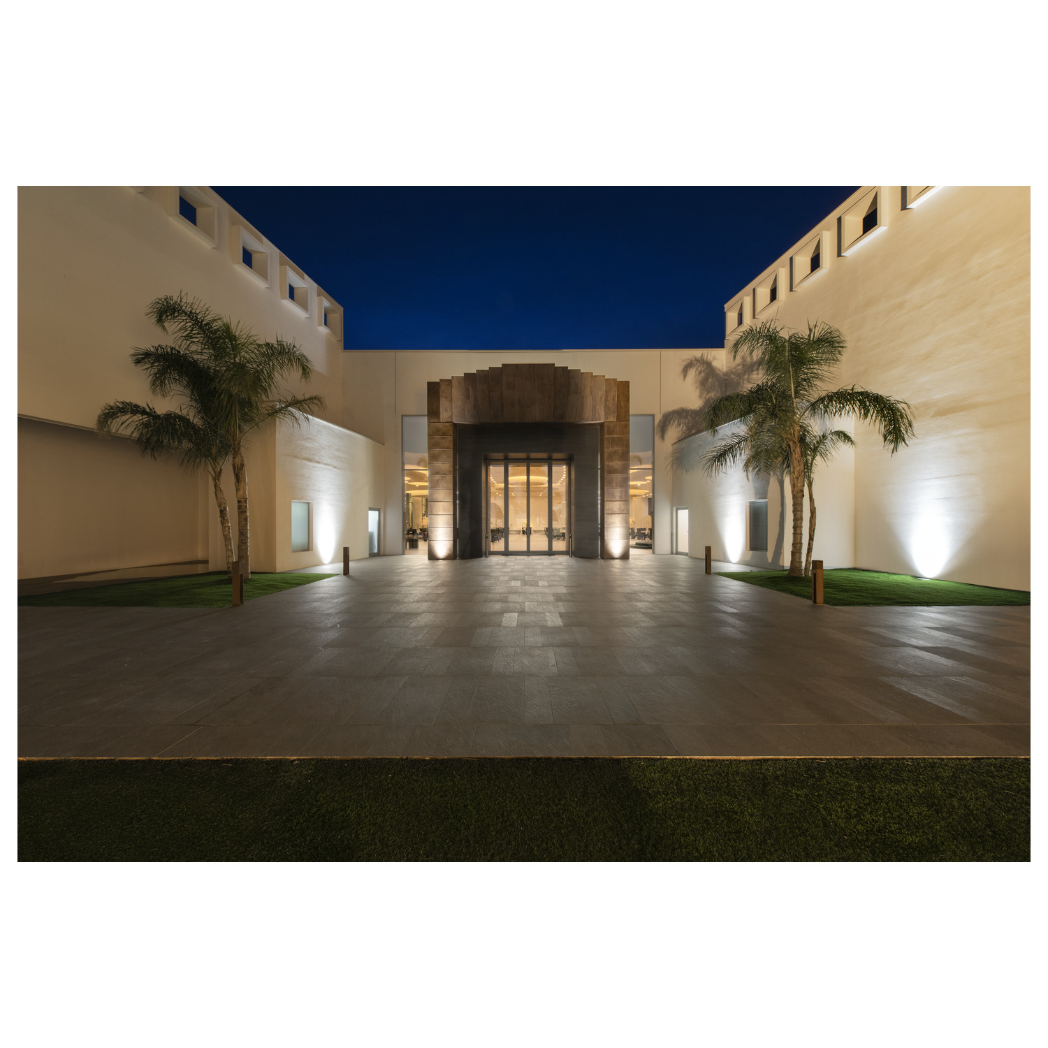 Diffusorgaller för DASAR® 270 Outdoor LED infällda markarmaturer med symmetrisk spridnin - SLV | Bellalite