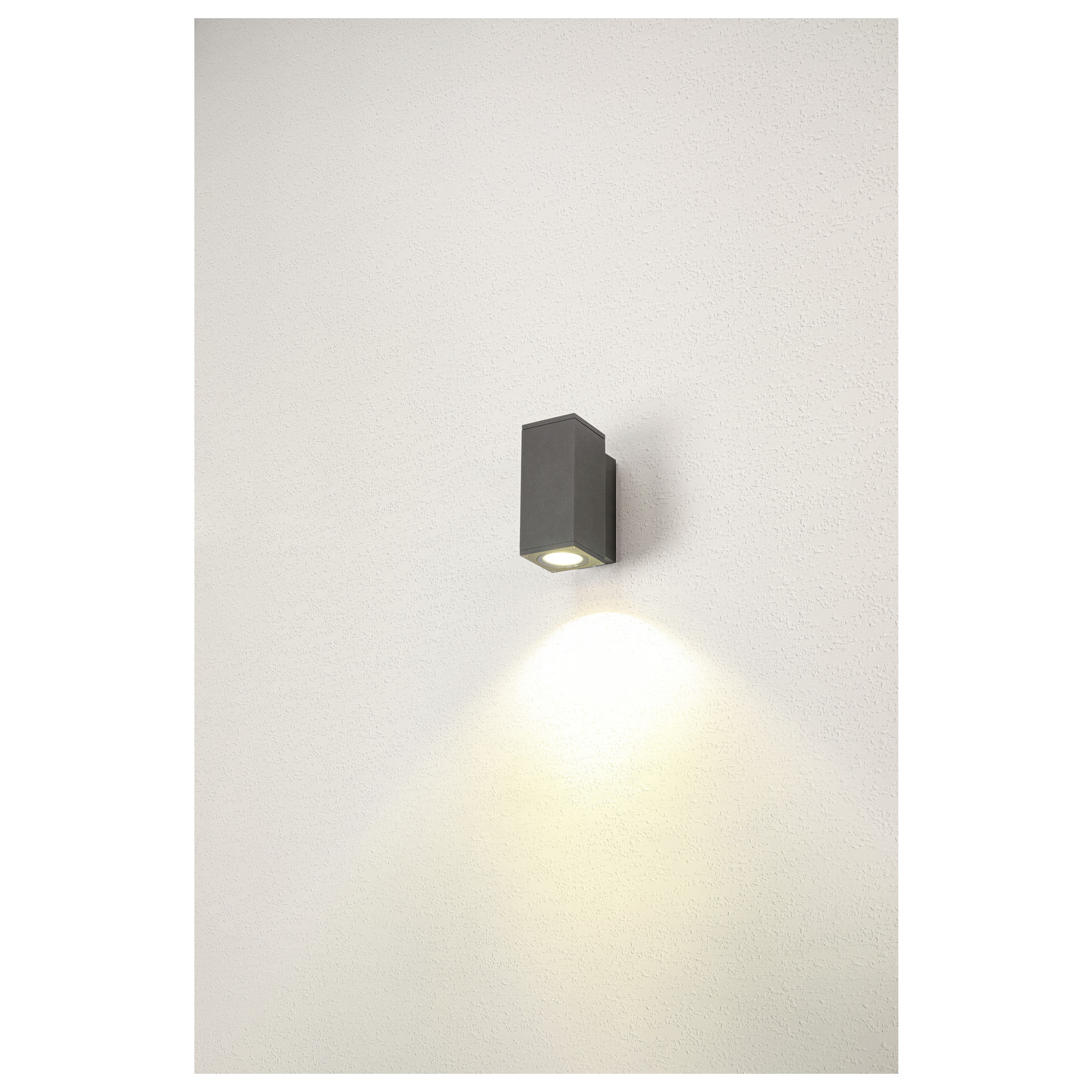 ENOLA SQUARE S Single Outdoor LED utanpåliggande väggarmatur antr - SLV | Bellalite
