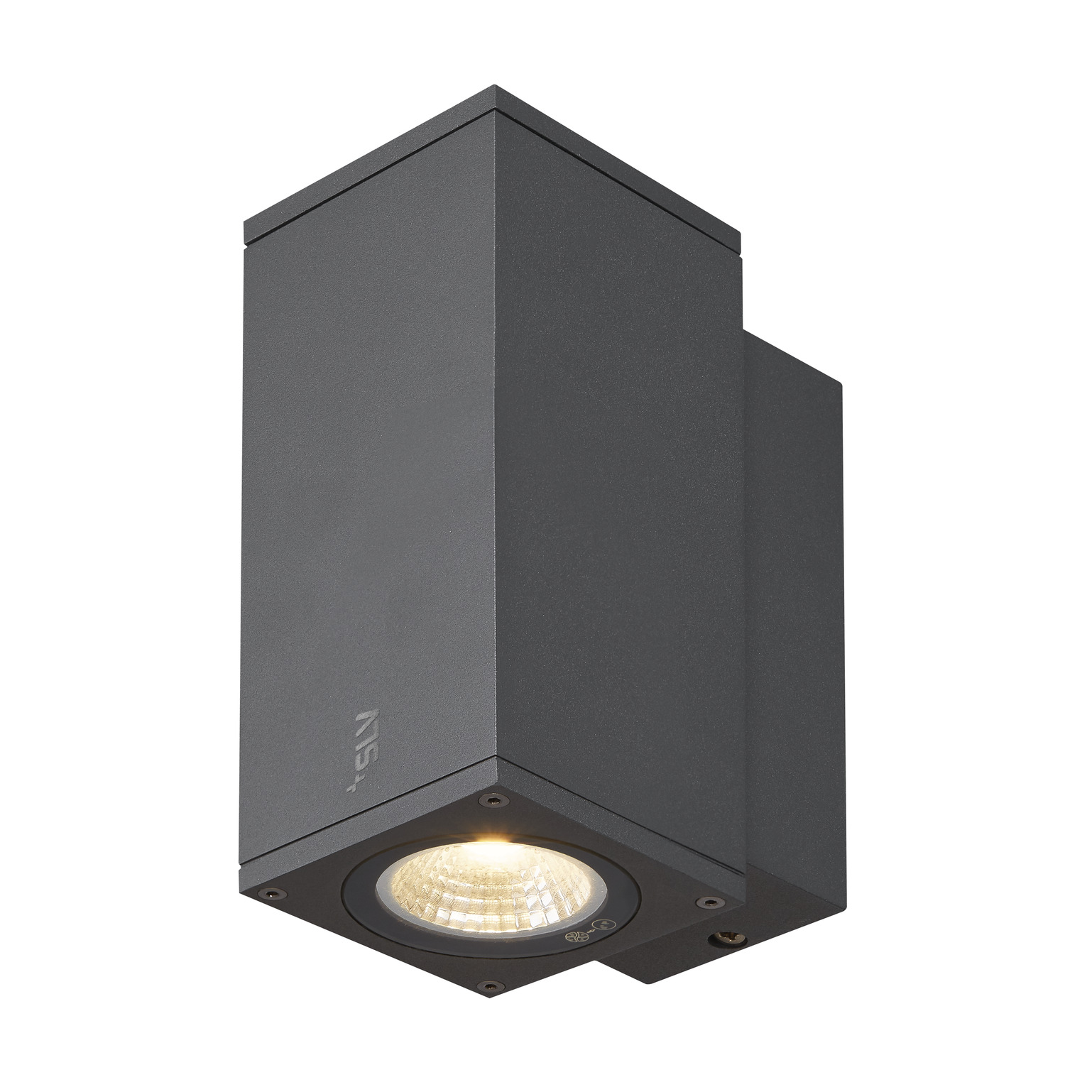 ENOLA SQUARE S Single Outdoor LED utanpåliggande väggarmatur antr - SLV | Bellalite