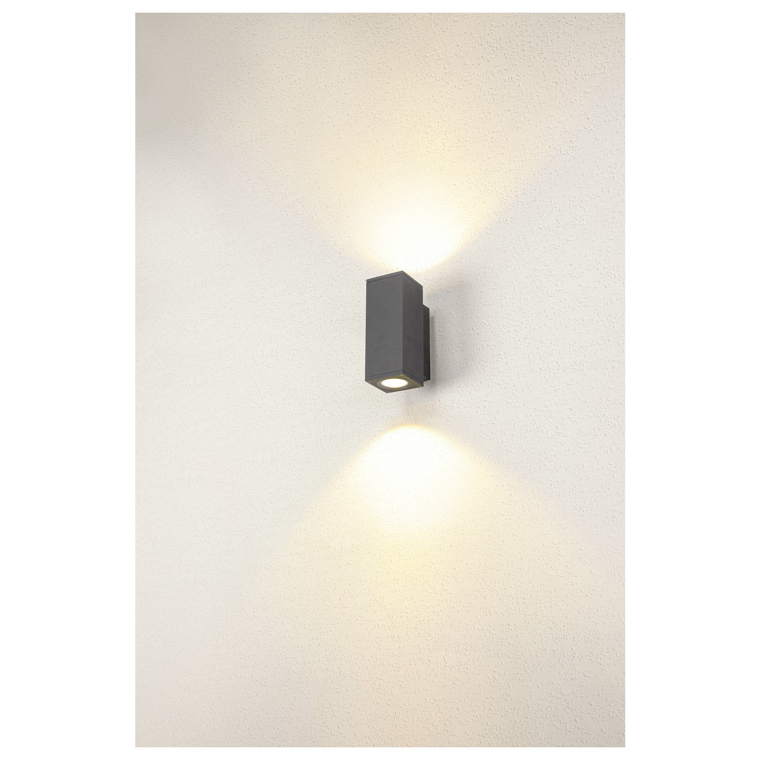 ENOLA SQUARE UP/DOWN S Outdoor LED utanpåliggande väggarmatur antracit - SLV | Bellalite