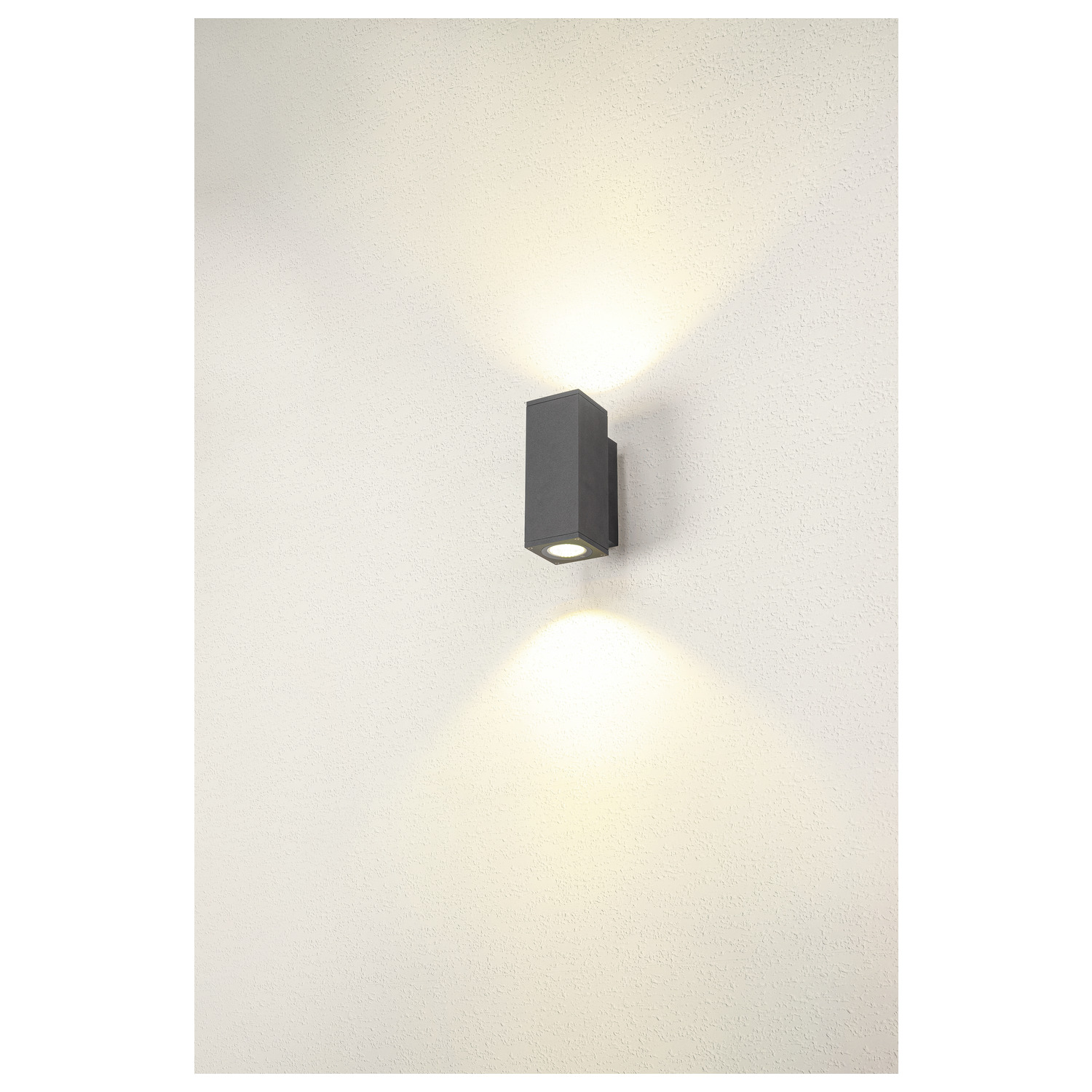 ENOLA SQUARE UP/DOWN S Outdoor LED utanpåliggande väggarmatur antracit - SLV | Bellalite