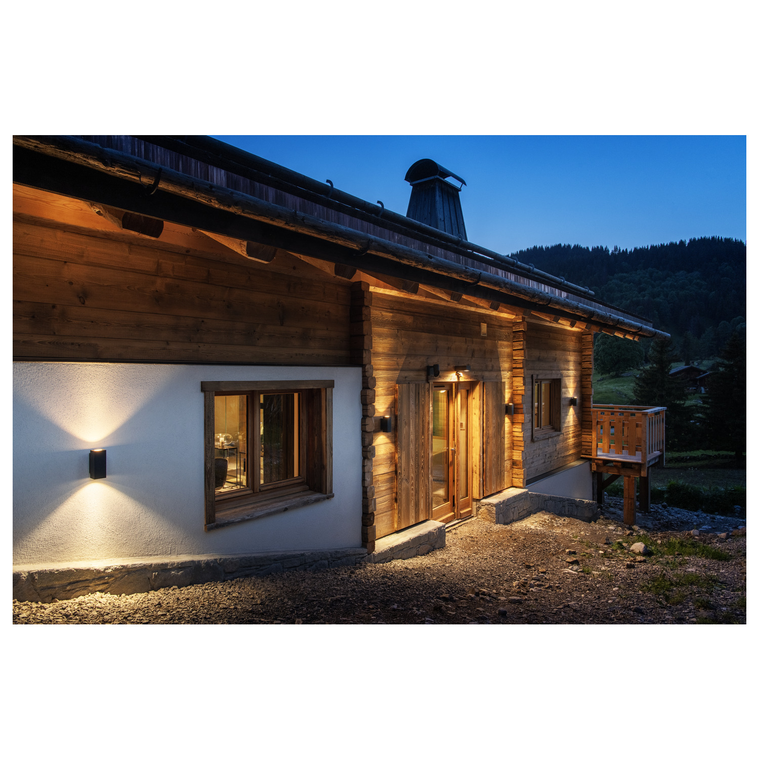 ESKINA FRAME WL Outdoor Ytmonterad LED-vägglampa antracit CCT-swit - SLV | Bellalite