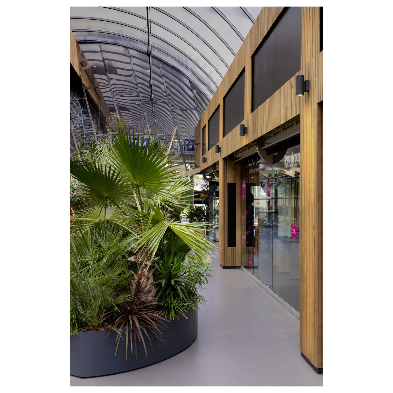 ENOLA ROUND UP/DOWN M Outdoor LED väggmonterad lampa antracit - SLV | Bellalite