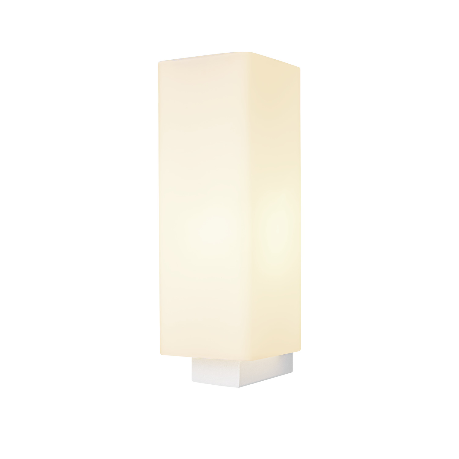 QUADRASS Indoor utanpåliggande väggarmatur, E27, vit - SLV | Bellalite