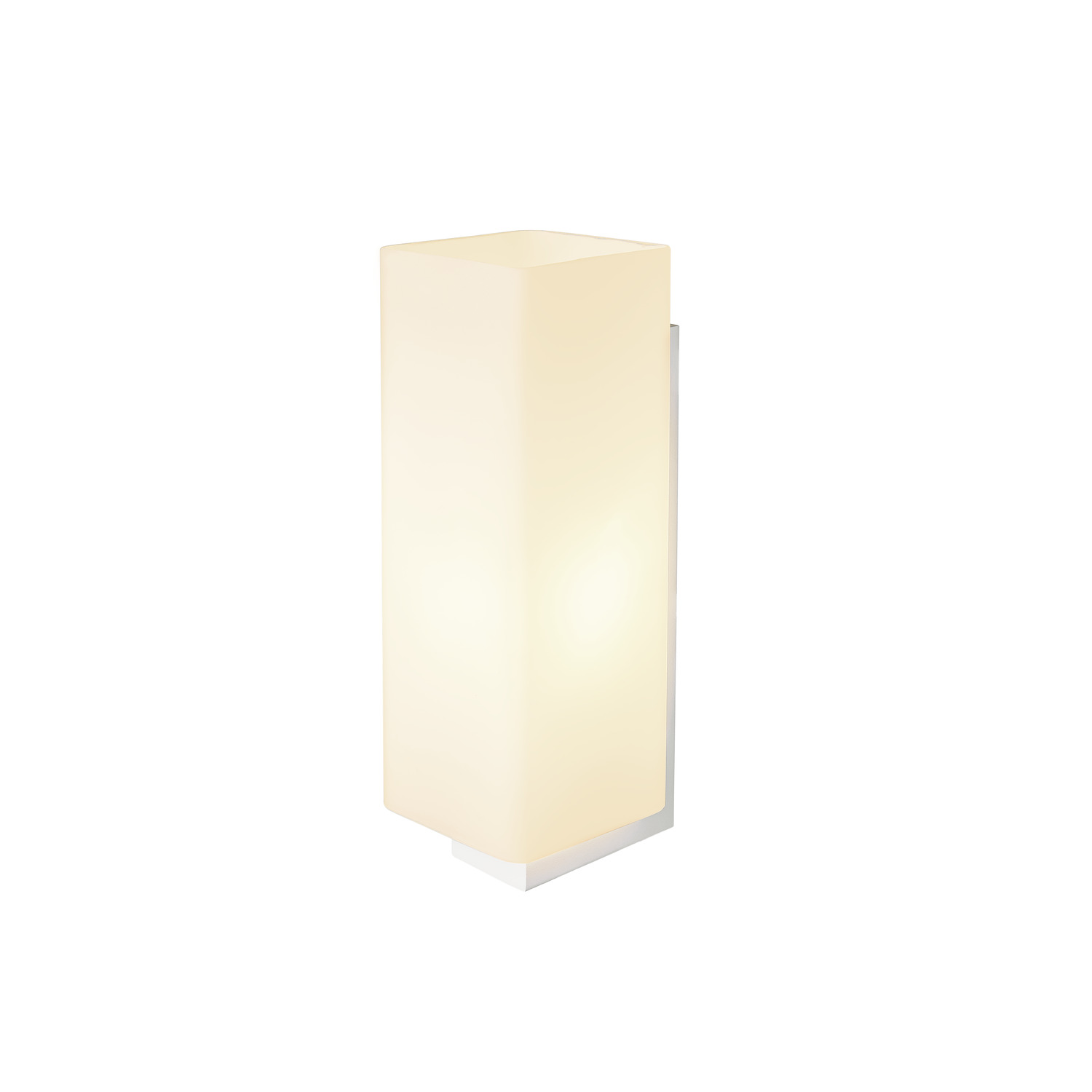QUADRASS Indoor utanpåliggande väggarmatur, E27, vit - SLV | Bellalite