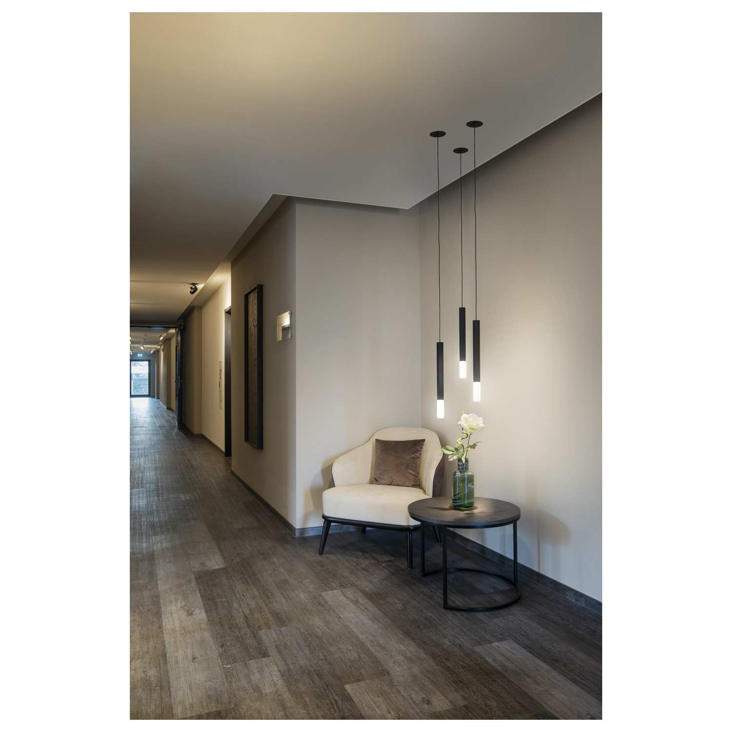 HELIA AMBIENT 35 Indoor LED pendelarmatur svart utan takbox - SLV | Bellalite