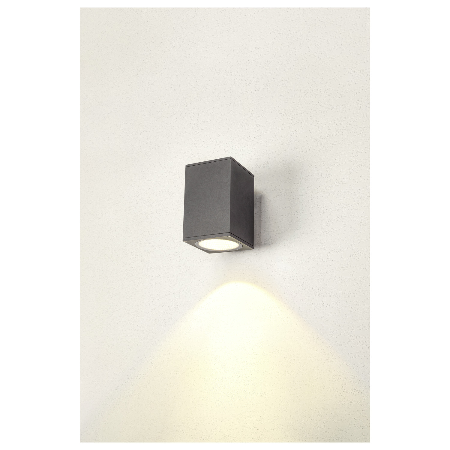 ENOLA SQUARE L Single Outdoor LED utanpåliggande väggarmatur antr - SLV | Bellalite