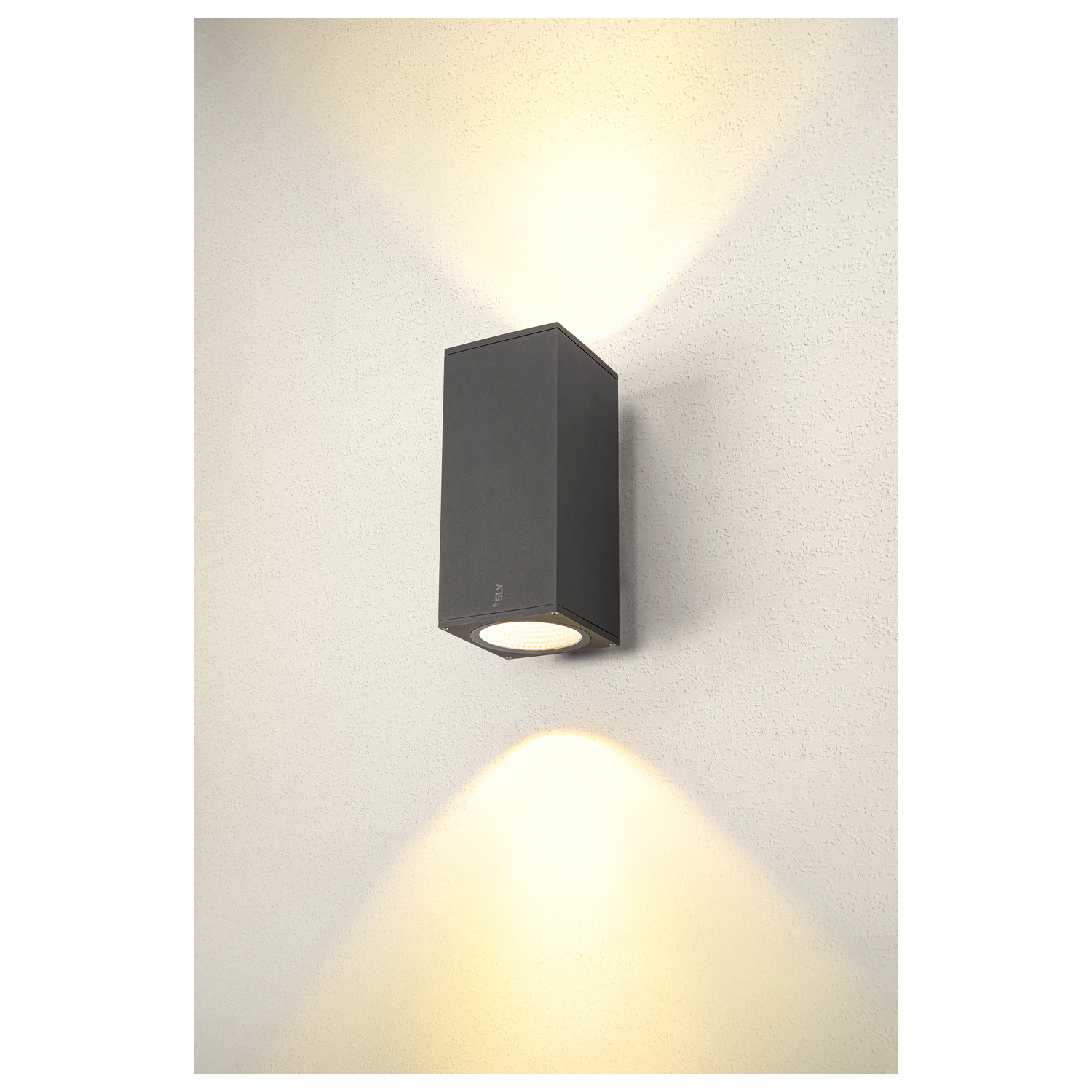 ENOLA SQUARE UP/DOWN L Outdoor LED utanpåliggande väggarmatur antracit CC - SLV | Bellalite